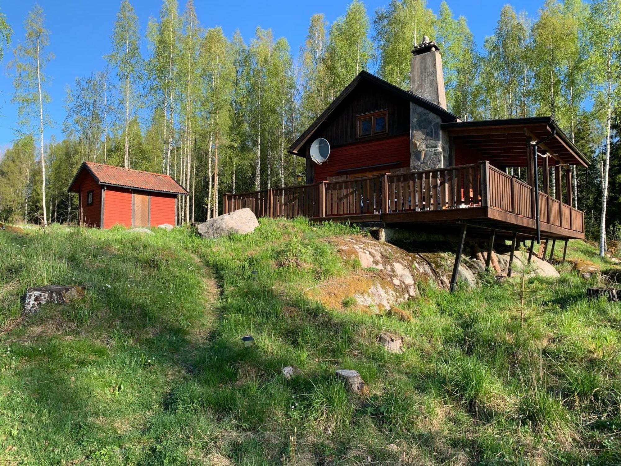 Cozy Cottage By The Lake, Charlottenberg Amotfors Екстер'єр фото
